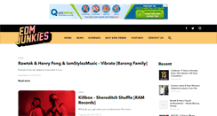 Desktop Screenshot of edmjunkies.com
