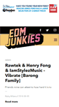 Mobile Screenshot of edmjunkies.com